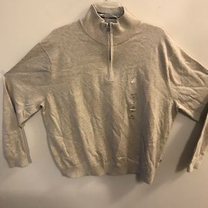 Men’s Brand New Cream Nautica Sweater -NWT XL